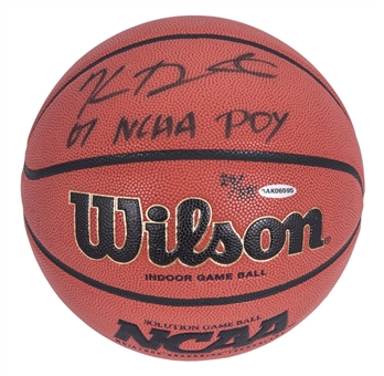 Kevin Durant Signed & Inscribed "Player Of The Year" Basketball (UDA)